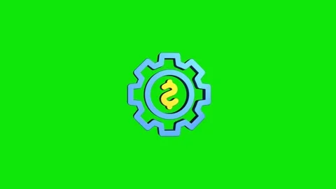 Money management 3D rendering rotating gear mechanism wheel for teamwork su.. 動画素材 313463606