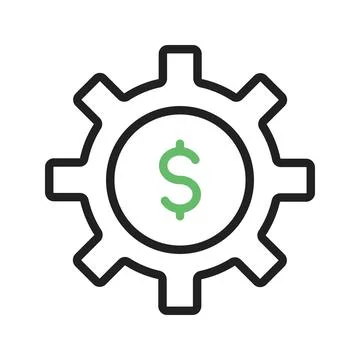 Money Management icon vector image. Stock Illustration