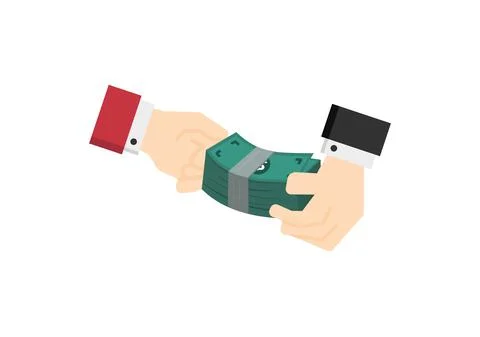 Money payment action vector isolated on white background 05 Stock Illustration