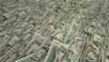 Money Piles Stacks of Dollars Financial US Currency Tax Seamless Loop HD Footage
