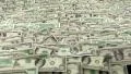 Money Piles Stacks of Dollars Financial US Currency Tax Seamless Loop 2 Brighter HD Footage
