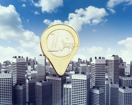 Money pointer 写真素材