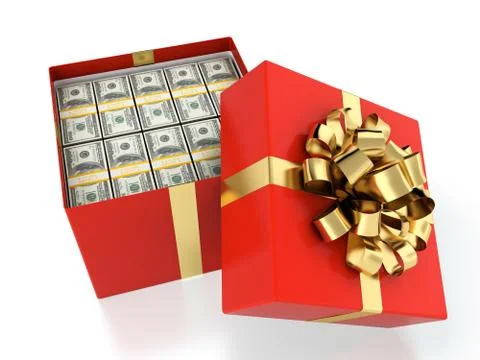 Money present Stock Illustration