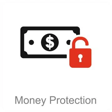 Money Protection Stock Illustration