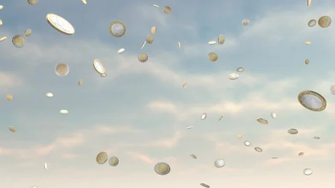 Money Rain Video stock 91888581