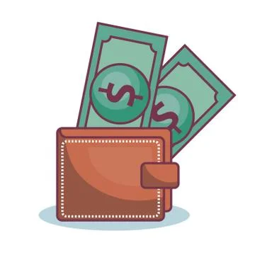 Money-related objects design Stock Illustration