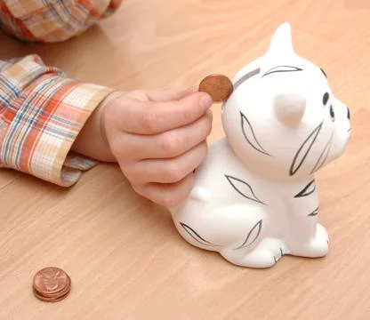 Money save conception Stock Photos