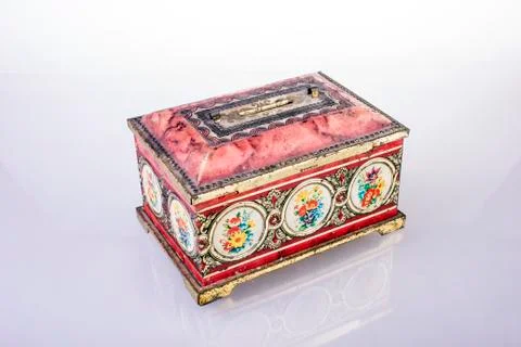 Money saving box Foto stock