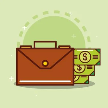 Money saving concept Stock Illustration