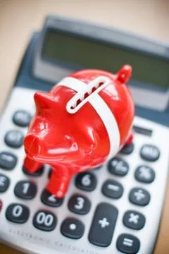 Money saving concept Foto stock