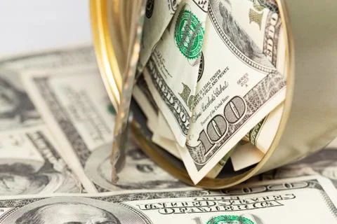 Money saving concept Stock Photos