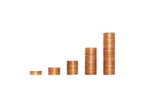 Money Saving Graph Stock Photos