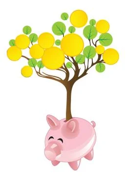 Money saving Illustrazione stock