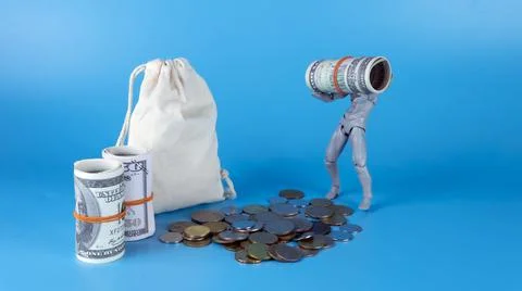 Money saving tips concept Stock Photos