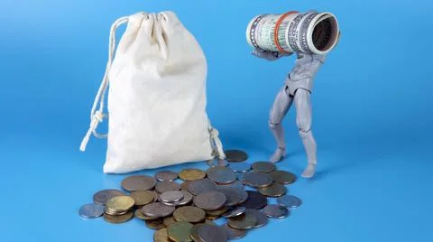 Money saving tips concept Stock Photos