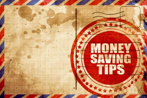 Money saving tips Stock Illustration