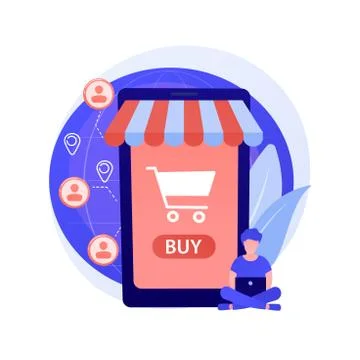 Money saving vector concept metaphor Stock Illustration