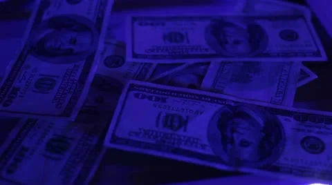 Money scan Stock Footage 20433110