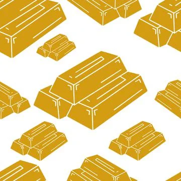 Money Seamless Pattern Stock Illustration