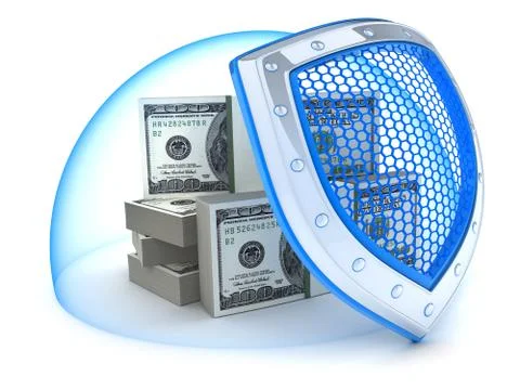 Money security Stock Illustration