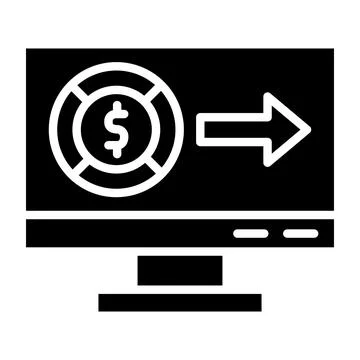 Money send Vector Icon Design Illustration Stock Illustration
