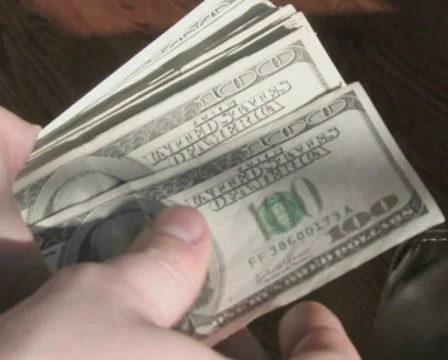 Money Shuffle 1 Stock Footage 284537