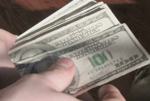 Money Shuffle 1 Stock Footage 285030