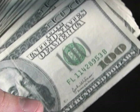 Money Shuffle 4 Stock Footage 284547