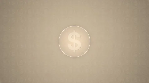 Money Sign Stock Footage 62068886