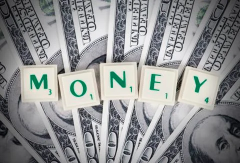 Money sing Stock Photos