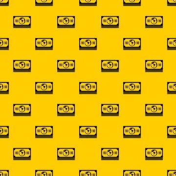 Money stack pattern vector イラスト素材