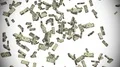 Money stacks bundles falling dollars financial win US USA American currency tax 4k or 4k+ Resolution