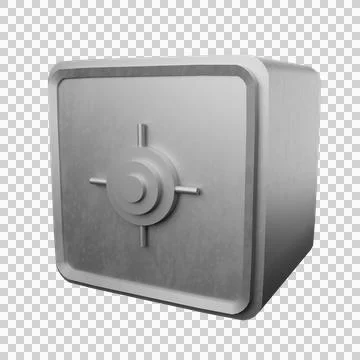 Money storage vault Stock Illustration