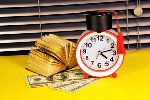 Money for a student's education. Stock Photos