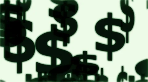 Money Symbols Stock Footage 34753795