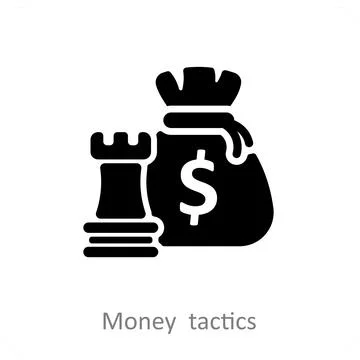 Money Tactics Stock Illustration