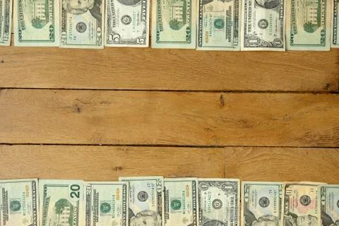 Money texture. Stock Photos