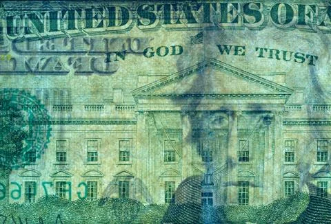 Money touch. Stock Photos