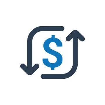 Money Transaction Icon Stock Illustration