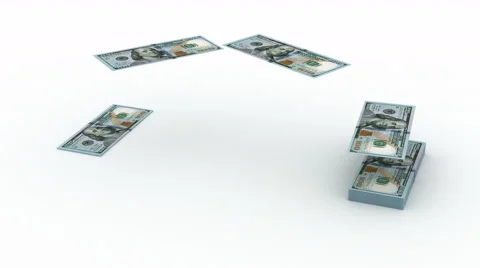 Money Transfer Stock Footage 45525708