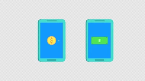 Money Transfer Stock Footage 286810351