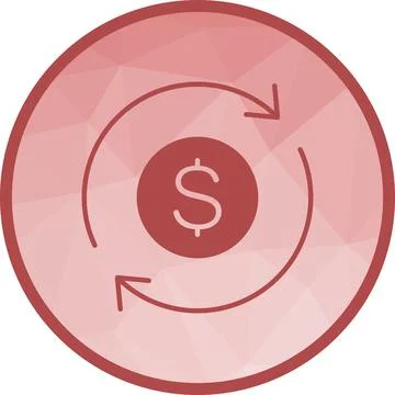 Money Transfer icon vector image. Stock-Illustration