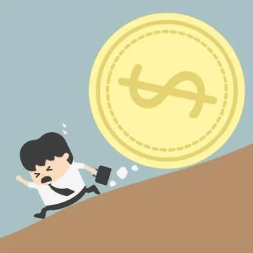 Money trap Stock Illustration