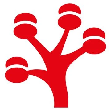 Money Tree Icon from Commerce Set Illustrazione stock