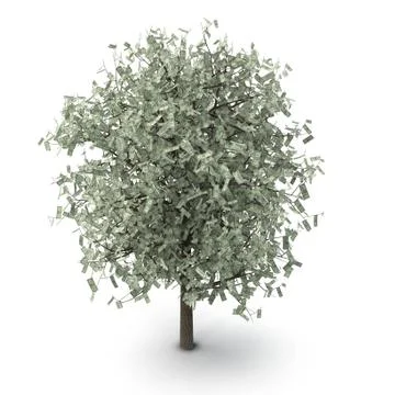 Money tree Stock Illustration