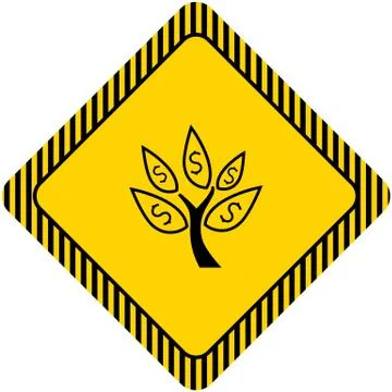 Money tree 스톡 일러스트