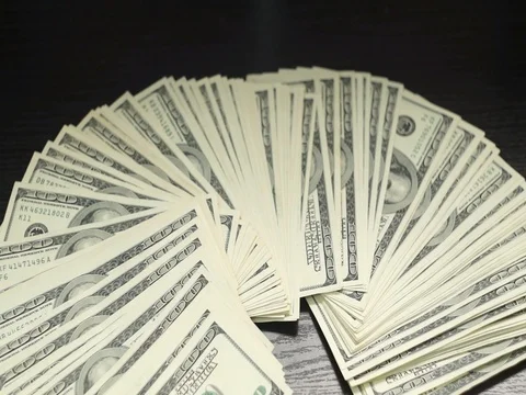 Money USA Stock Footage 70792870