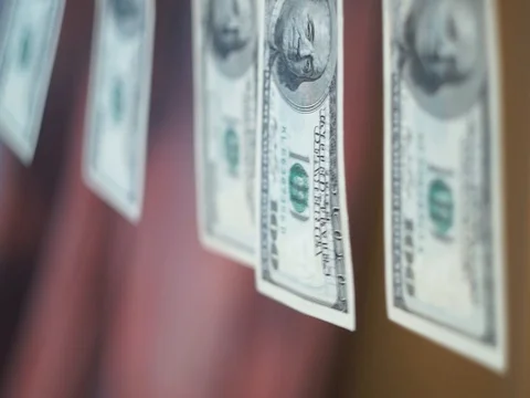 Money USA Stock Footage 70793425