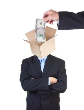 Money is a value. Stock Photos