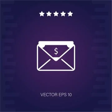 Money vector icon Stock Illustration